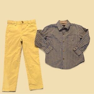 NWOT Boys Outfit! Nautica Button Down and Khaki Pants!